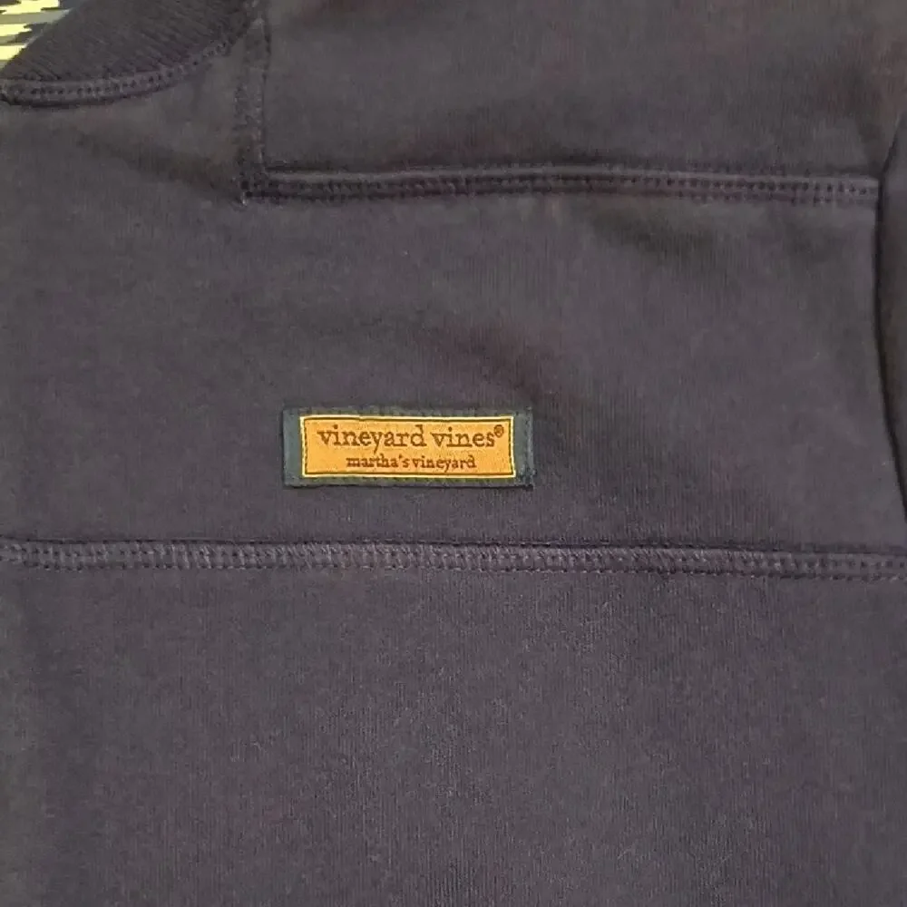 Vineyard Vines Boys Blue Reversible Jacket, Size L GU-D